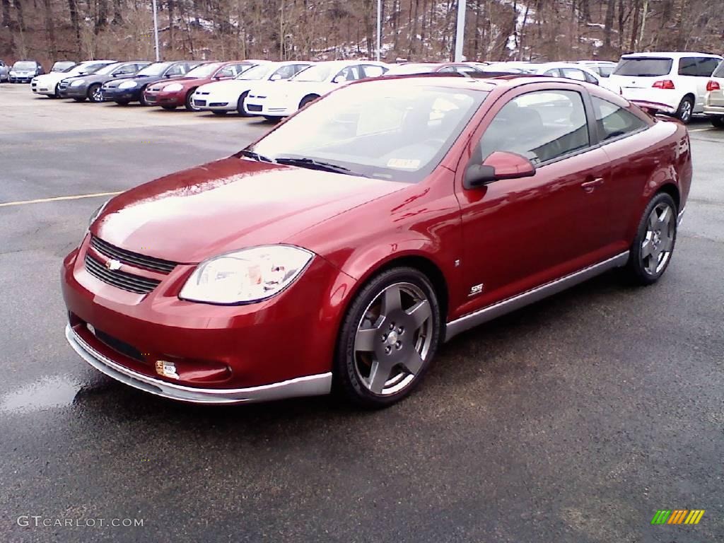 2007 Cobalt SS Supercharged Coupe - Sport Red Tint Coat / Ebony photo #1