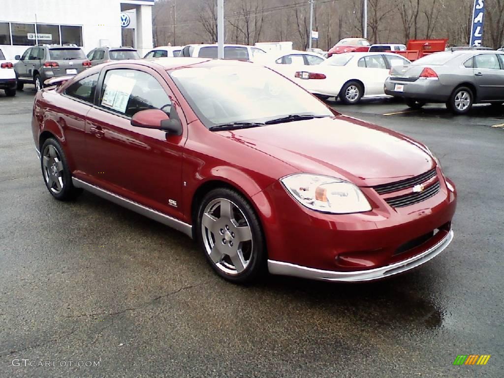 2007 Cobalt SS Supercharged Coupe - Sport Red Tint Coat / Ebony photo #2