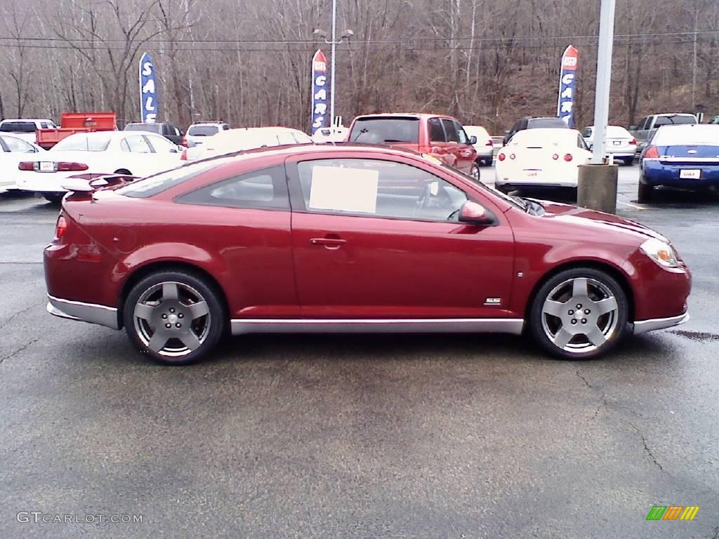 2007 Cobalt SS Supercharged Coupe - Sport Red Tint Coat / Ebony photo #3