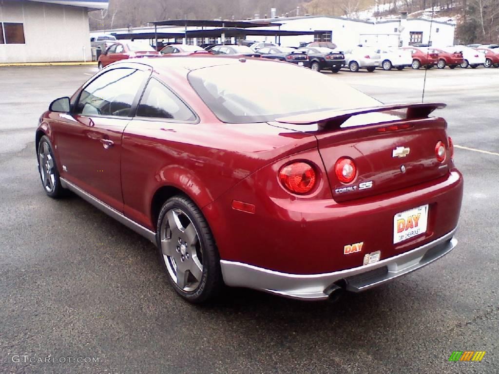 2007 Cobalt SS Supercharged Coupe - Sport Red Tint Coat / Ebony photo #5