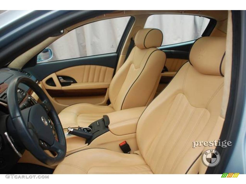 Beige Interior 2007 Maserati Quattroporte Standard Quattroporte Model Photo #24937280