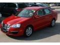 2010 Salsa Red Volkswagen Jetta TDI Sedan  photo #3