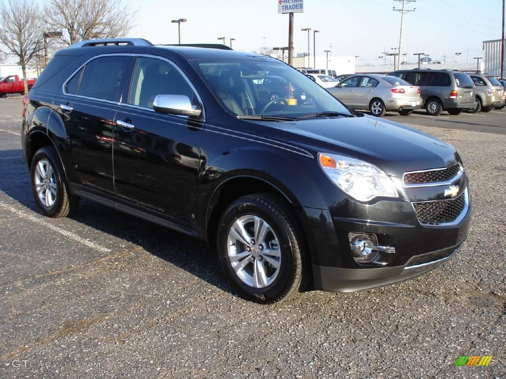 2010 Equinox LT - Black / Jet Black photo #3