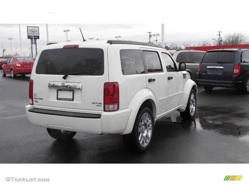 2007 Nitro R/T 4x4 - Stone White / Dark Slate Gray/Light Slate Gray photo #6