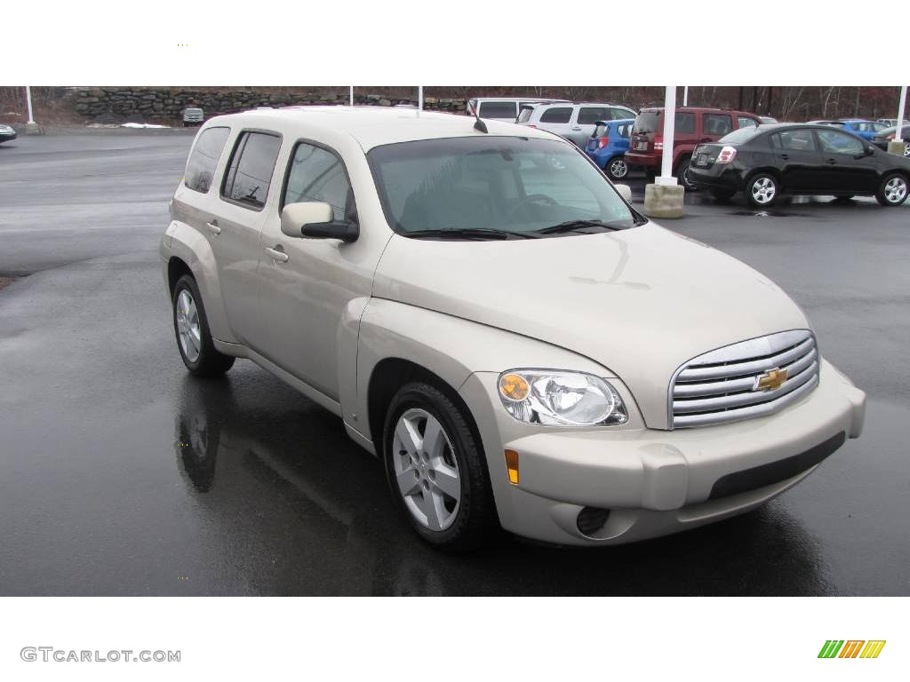 2009 HHR LT - Gold Mist Metallic / Ebony photo #4