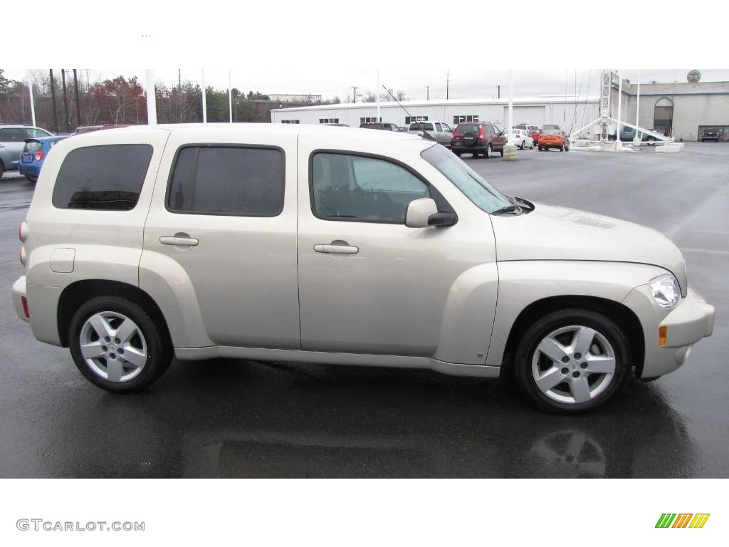 2009 HHR LT - Gold Mist Metallic / Ebony photo #5