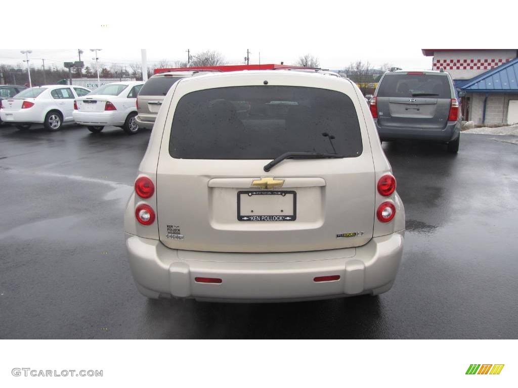 2009 HHR LT - Gold Mist Metallic / Ebony photo #7