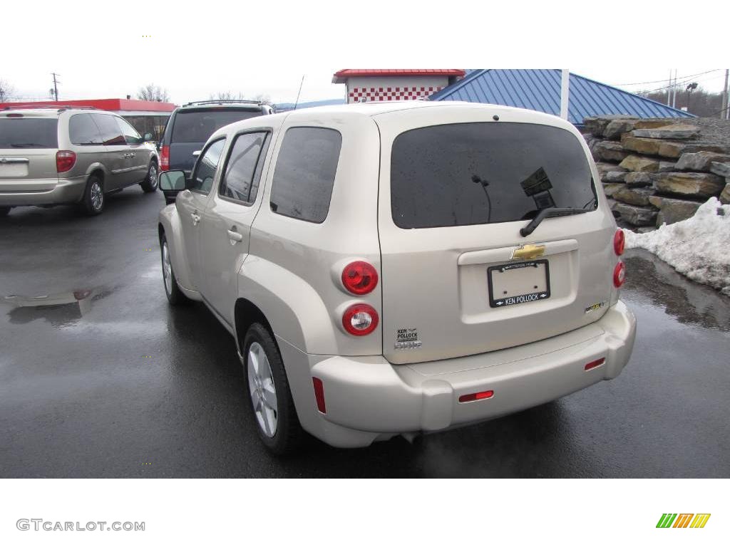 2009 HHR LT - Gold Mist Metallic / Ebony photo #8