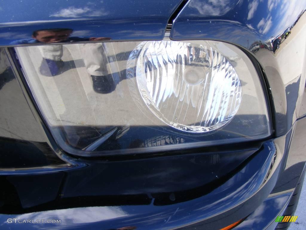 2005 Mustang GT Premium Convertible - Black / Dark Charcoal photo #10