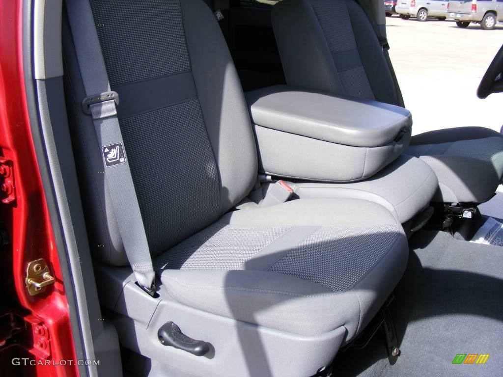 2007 Ram 1500 SLT Quad Cab 4x4 - Inferno Red Crystal Pearl / Medium Slate Gray photo #27