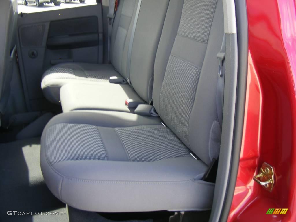 2007 Ram 1500 SLT Quad Cab 4x4 - Inferno Red Crystal Pearl / Medium Slate Gray photo #31