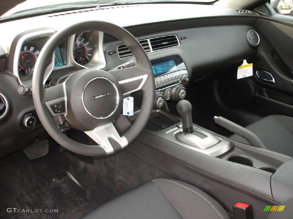2010 Camaro LT Coupe - Cyber Gray Metallic / Black photo #11