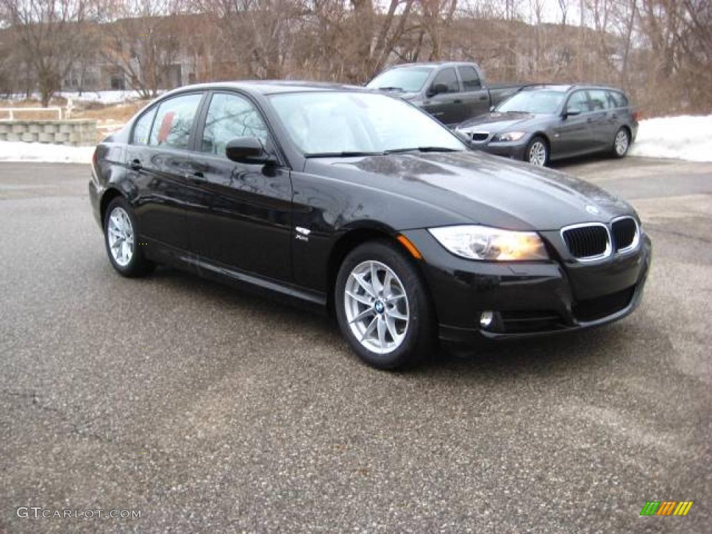 2010 3 Series 328i xDrive Sedan - Black Sapphire Metallic / Oyster/Black Dakota Leather photo #7