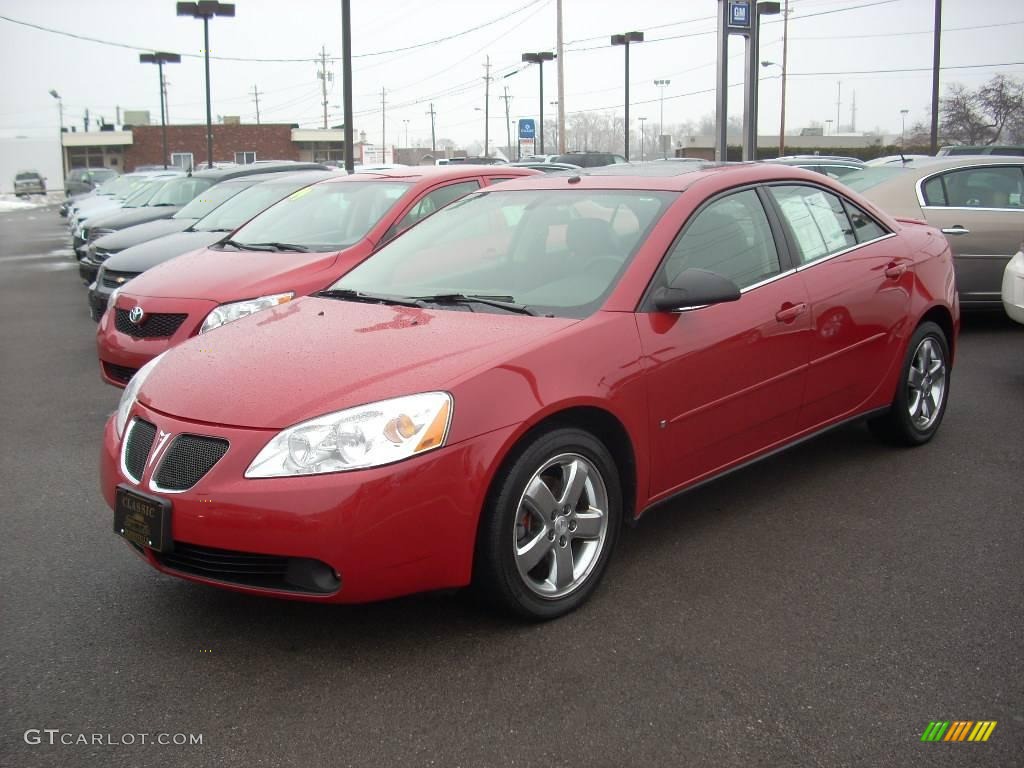 2007 G6 GT Sedan - Crimson Red / Ebony photo #1