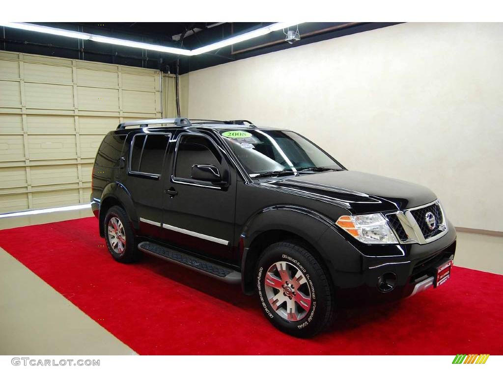 Super Black Nissan Pathfinder