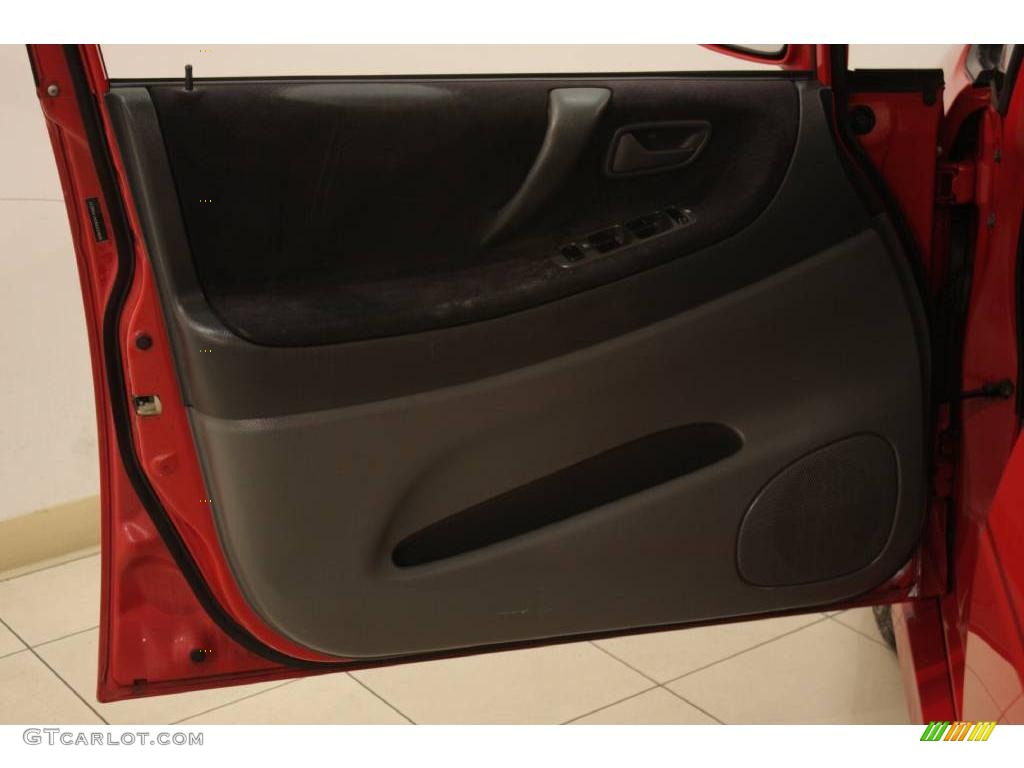 2003 Aerio SX AWD Sport Wagon - Racy Red / Black photo #8