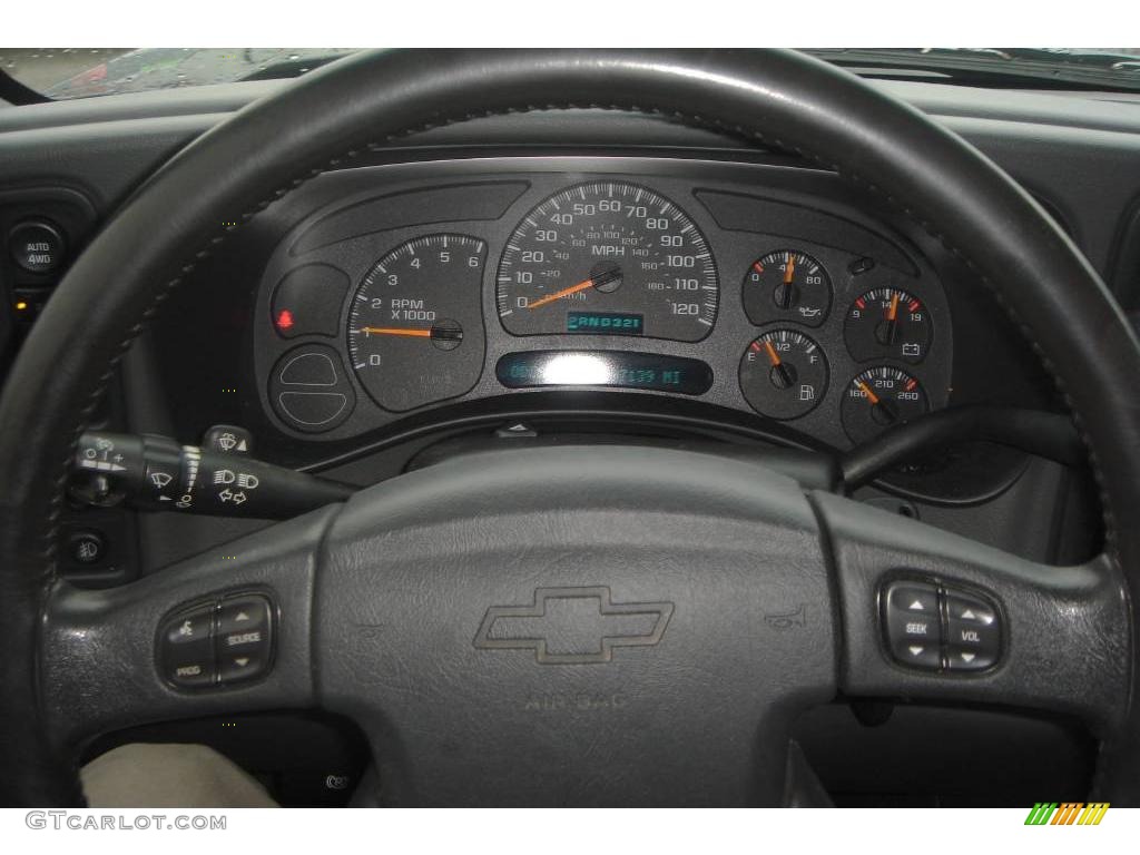 2003 Silverado 1500 LT Extended Cab 4x4 - Black / Dark Charcoal photo #20