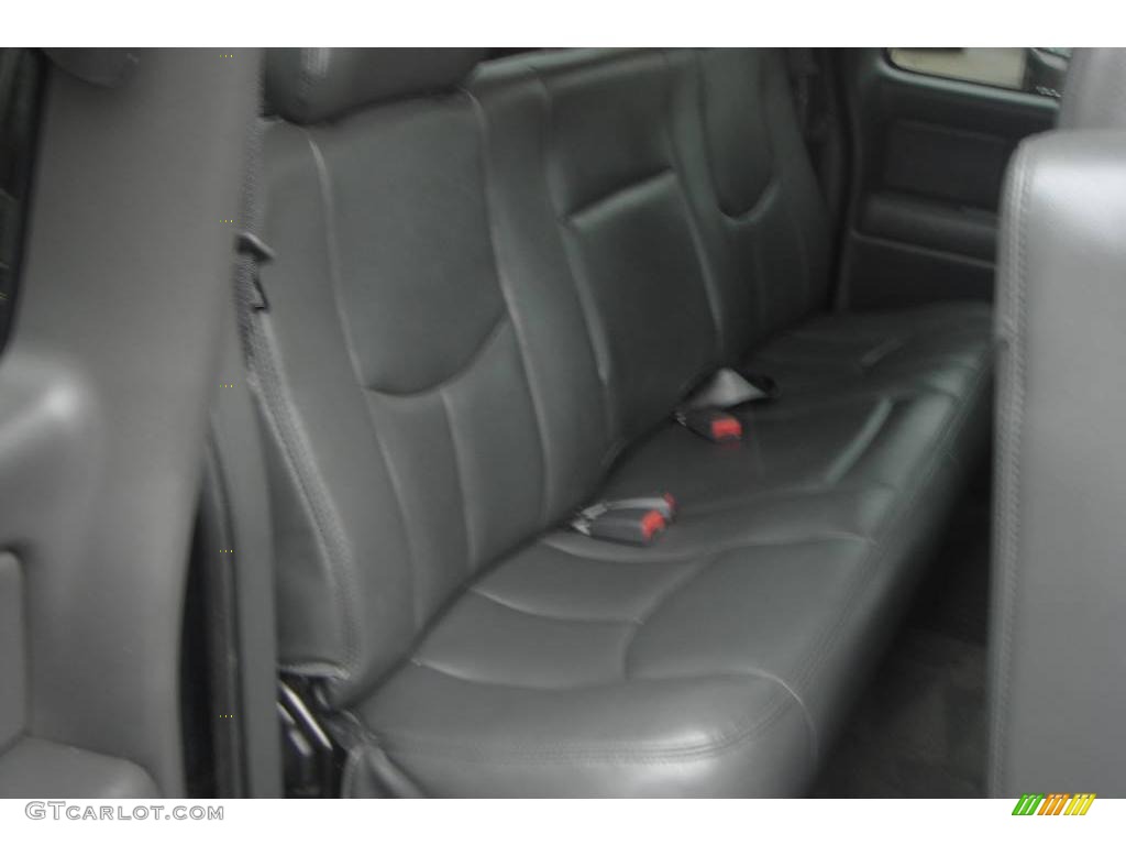 2003 Silverado 1500 LT Extended Cab 4x4 - Black / Dark Charcoal photo #26
