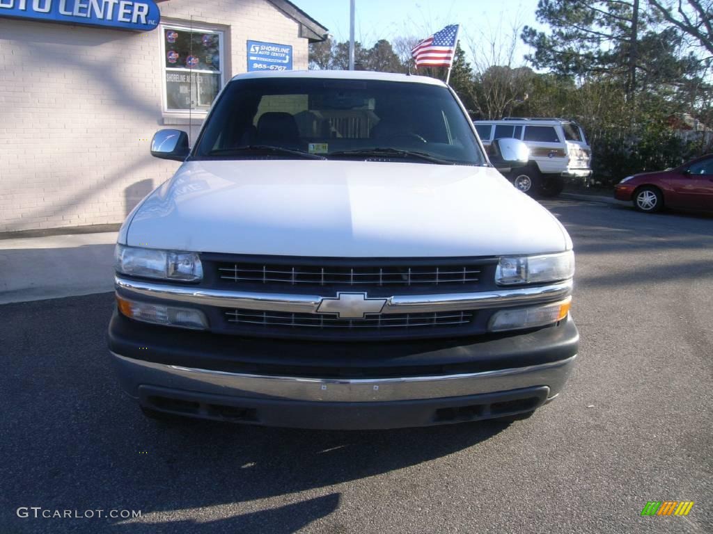 2002 Silverado 1500 LT Extended Cab 4x4 - Summit White / Graphite Gray photo #1