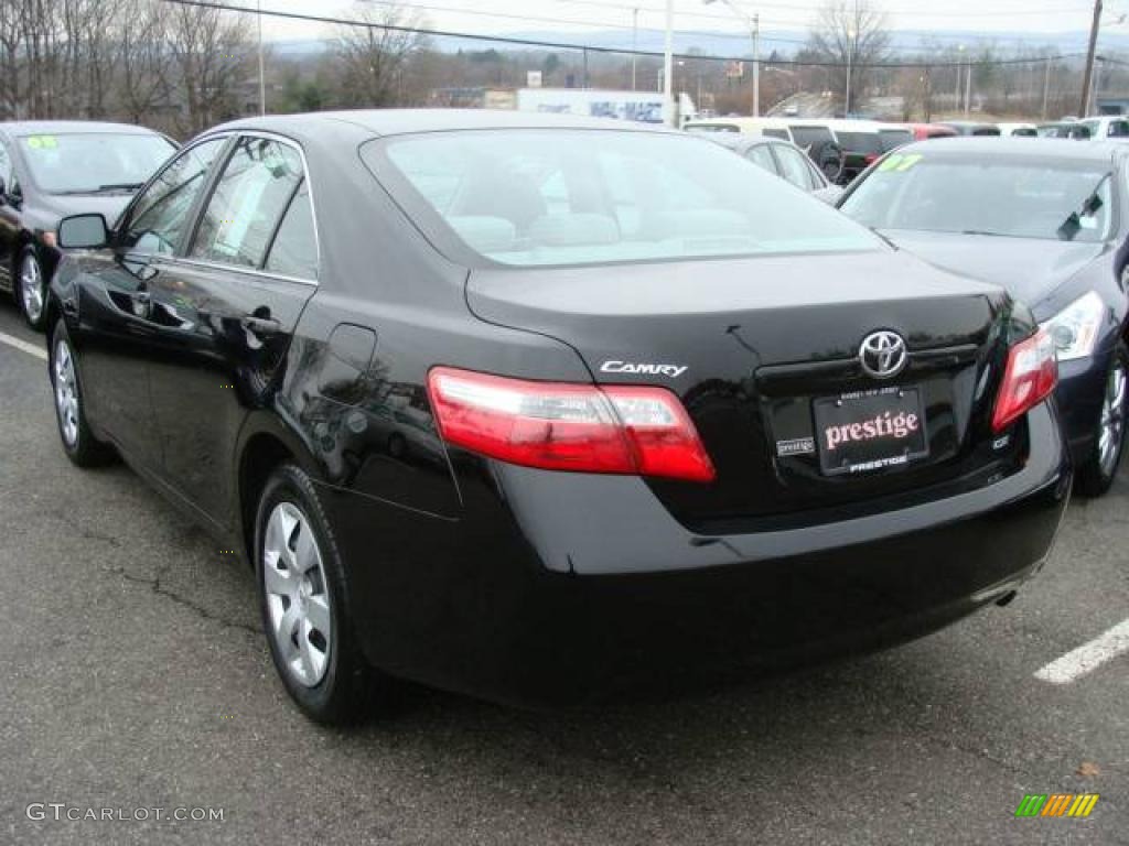 2007 Camry CE - Black / Ash photo #4