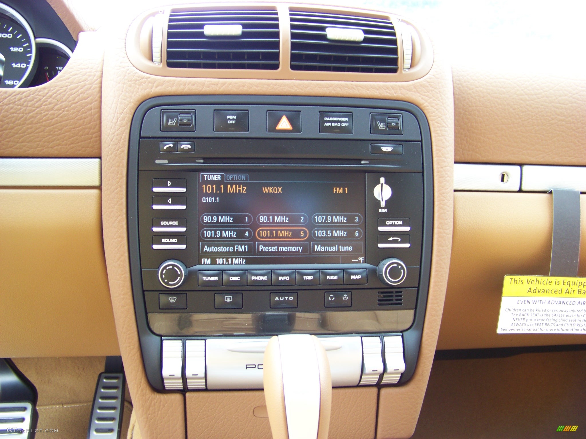 2009 Cayenne S - Olive Green Metallic / Havanna/Sand Beige photo #12