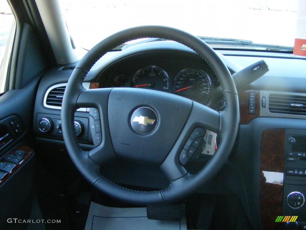 2010 Silverado 1500 LTZ Crew Cab 4x4 - Black / Ebony photo #11