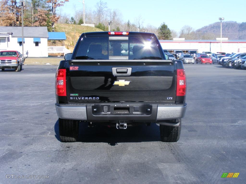 2010 Silverado 1500 LTZ Crew Cab 4x4 - Black / Ebony photo #20