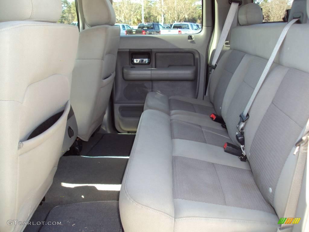 2004 F150 XLT SuperCrew - Dark Shadow Grey Metallic / Heritage Medium Parchment photo #5