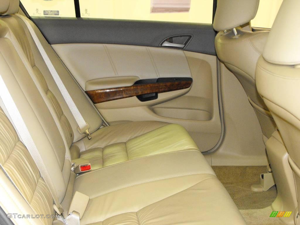 2008 Accord EX-L Sedan - Bold Beige Metallic / Ivory photo #21