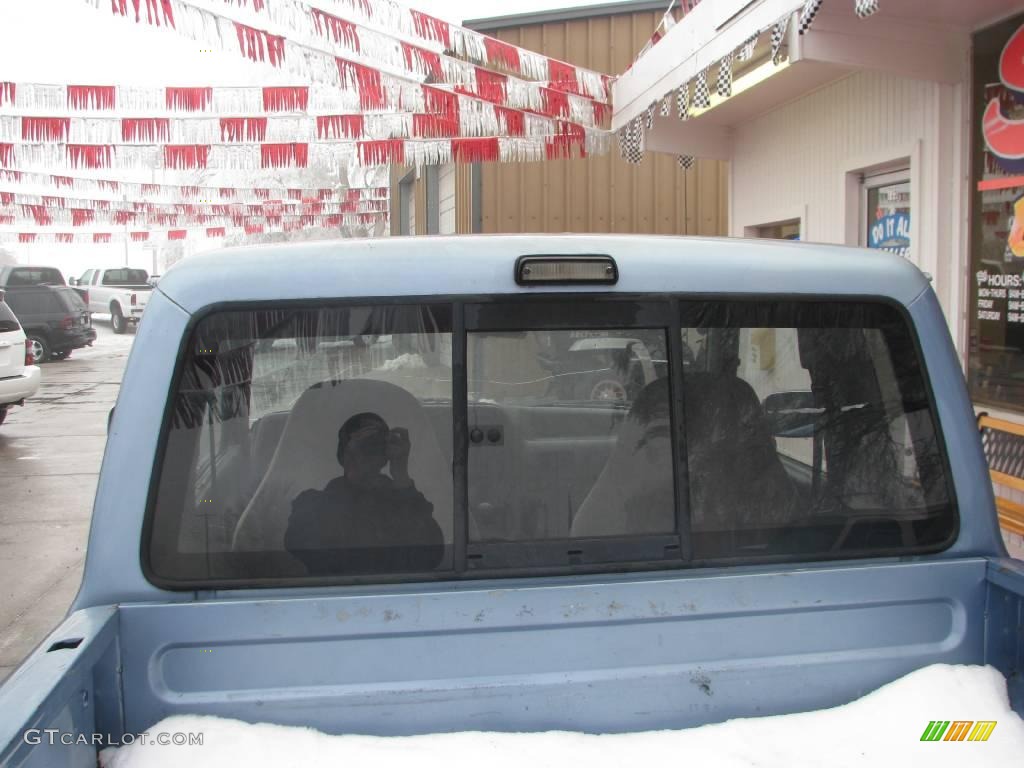 1991 Ranger XLT Extended Cab 4x4 - Light Crystal Blue Pearl Metallic / Grey photo #7