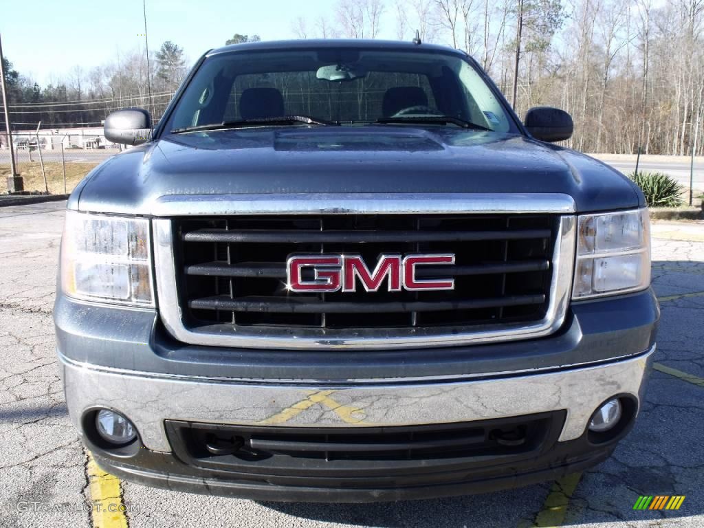 2008 Sierra 1500 Regular Cab - Stealth Gray Metallic / Dark Titanium photo #8