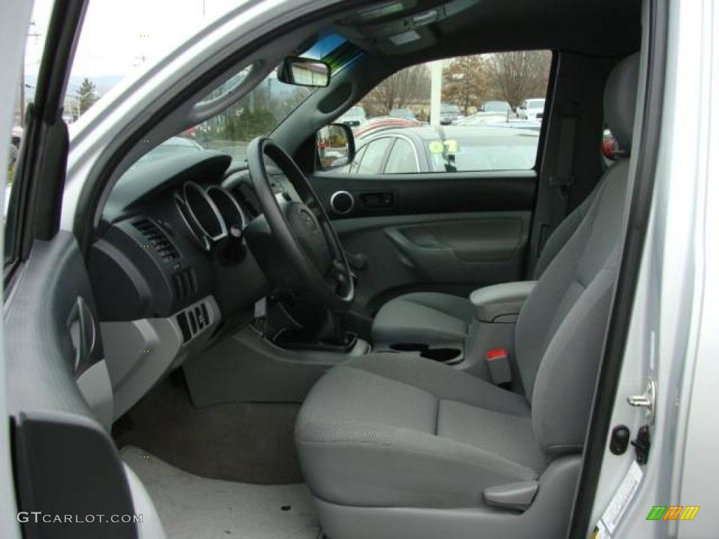 2006 Tacoma Access Cab 4x4 - Silver Streak Mica / Graphite Gray photo #7