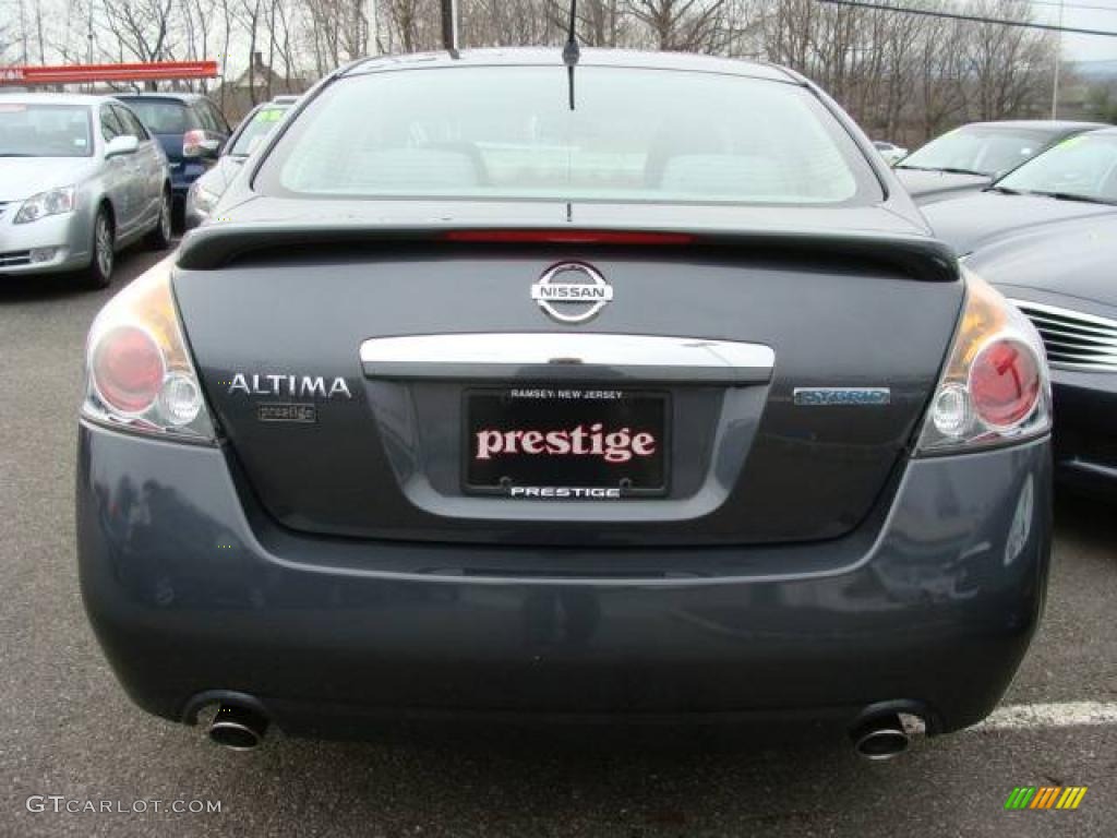 2008 Altima Hybrid - Dark Slate Metallic / Frost photo #5
