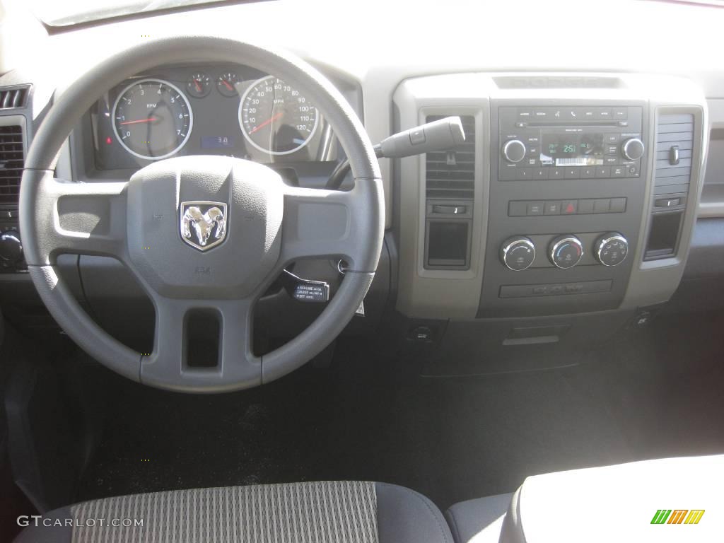 2010 Ram 1500 ST Crew Cab - Bright Silver Metallic / Dark Slate Gray photo #13