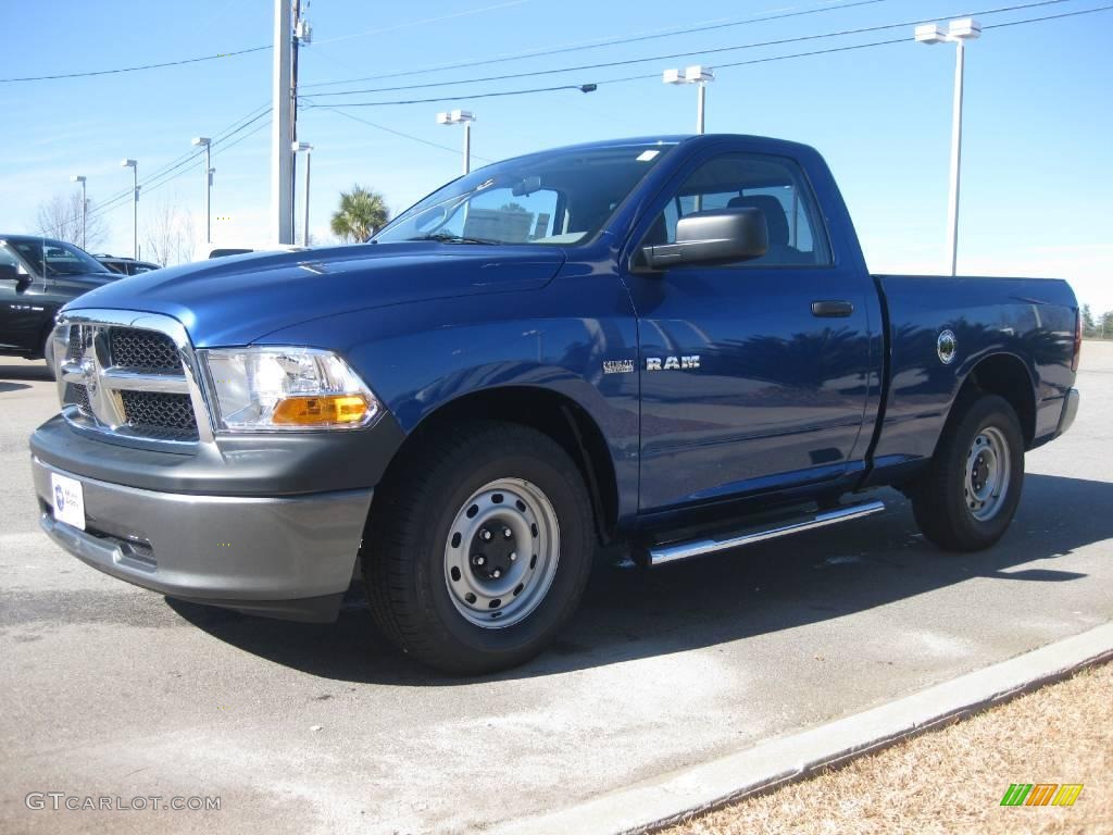 Deep Water Blue Pearl Dodge Ram 1500