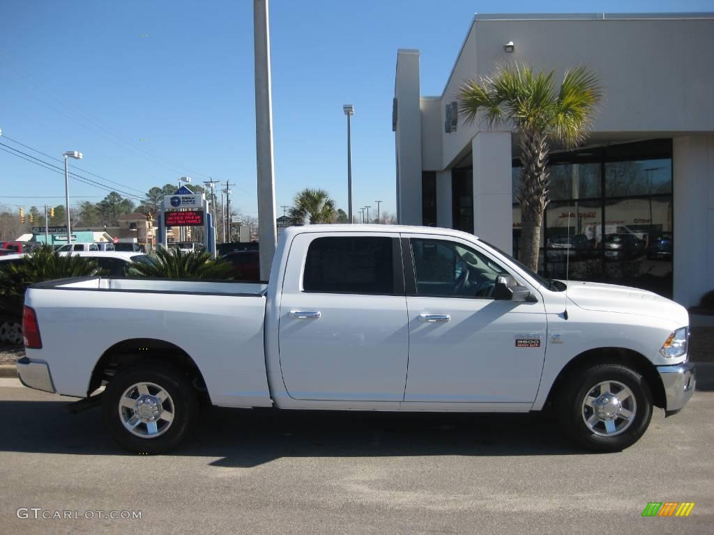 2010 Ram 3500 Big Horn Edition Crew Cab 4x4 - Bright White / Dark Slate/Medium Graystone photo #8