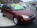 2007 Dark Toreador Red Metallic Ford Focus ZX3 S Coupe  photo #6