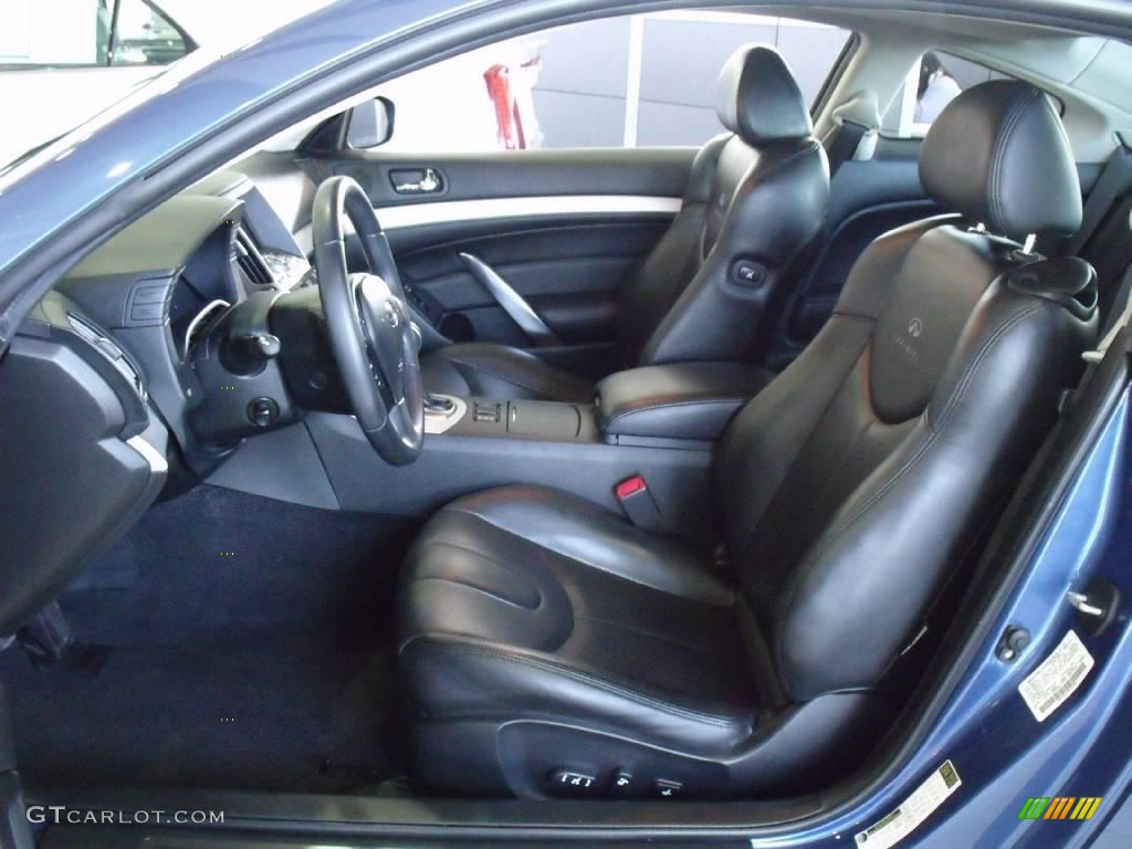 Graphite Interior 2008 Infiniti G 37 Journey Coupe Photo #24959375