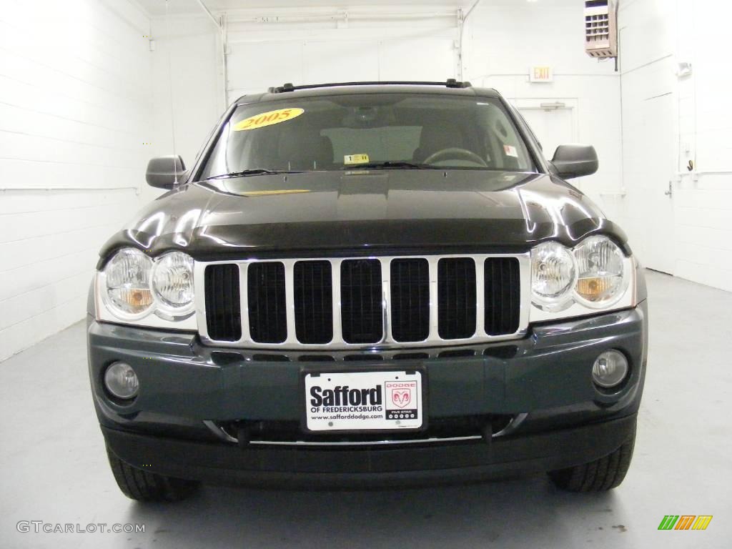 2005 Grand Cherokee Limited 4x4 - Deep Beryl Green Pearl / Dark Khaki/Light Graystone photo #2