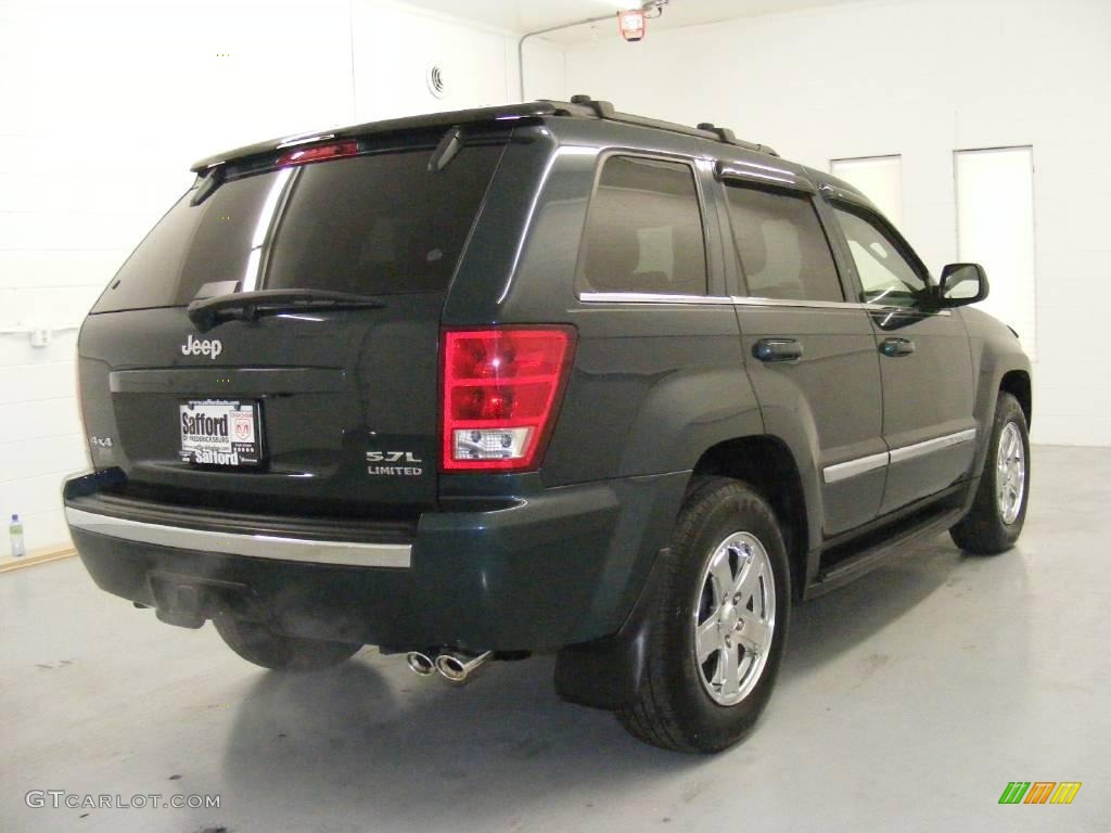 2005 Grand Cherokee Limited 4x4 - Deep Beryl Green Pearl / Dark Khaki/Light Graystone photo #4