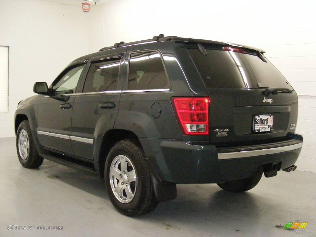 2005 Grand Cherokee Limited 4x4 - Deep Beryl Green Pearl / Dark Khaki/Light Graystone photo #6