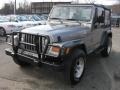 2000 Silverstone Metallic Jeep Wrangler SE 4x4  photo #2