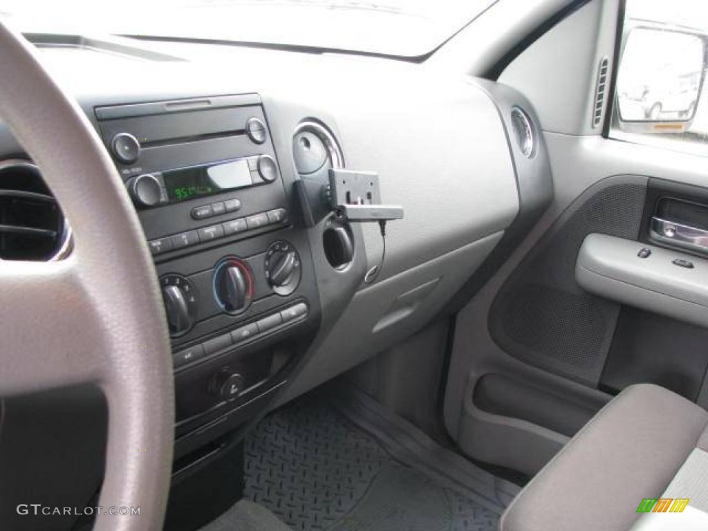 2005 F150 XLT SuperCrew 4x4 - Medium Wedgewood Blue Metallic / Medium Flint/Dark Flint Grey photo #11