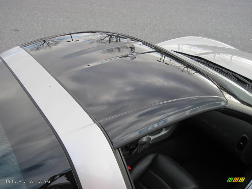 2007 Corvette Coupe - Machine Silver Metallic / Ebony photo #12