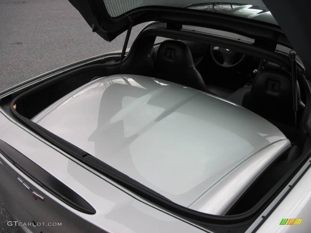 2007 Corvette Coupe - Machine Silver Metallic / Ebony photo #13