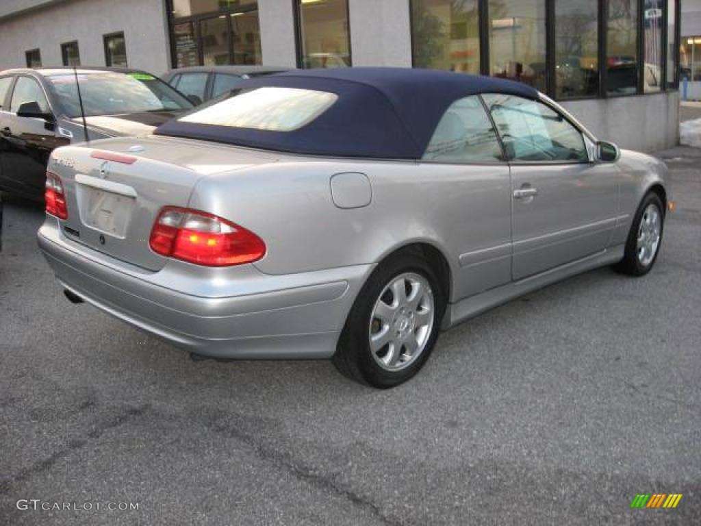 2000 Brilliant Silver Metallic MercedesBenz CLK 320 Cabriolet 2486145
