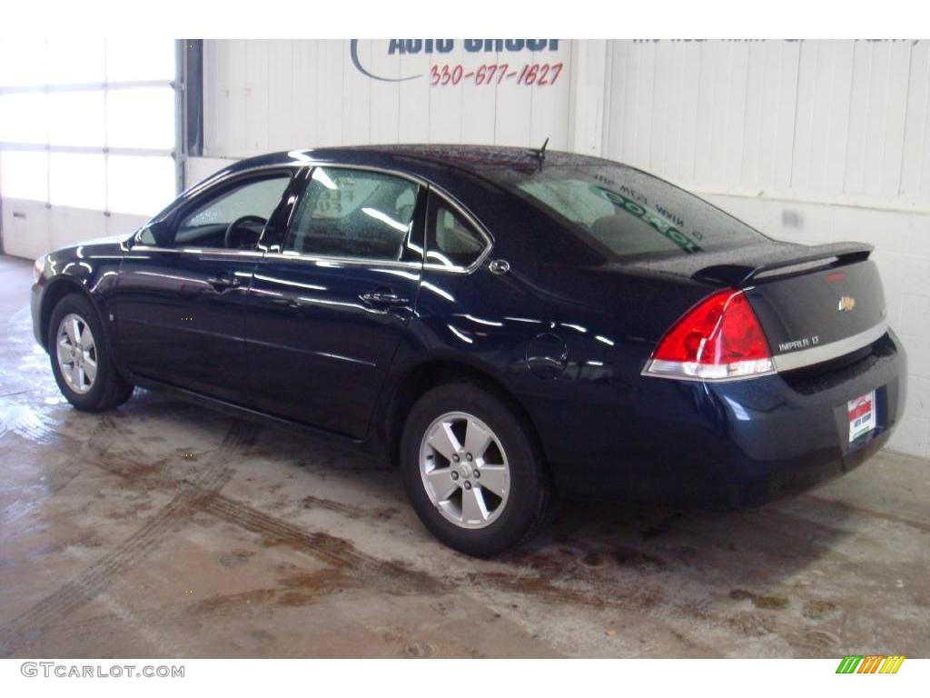 2007 Impala LT - Imperial Blue Metallic / Ebony Black photo #6
