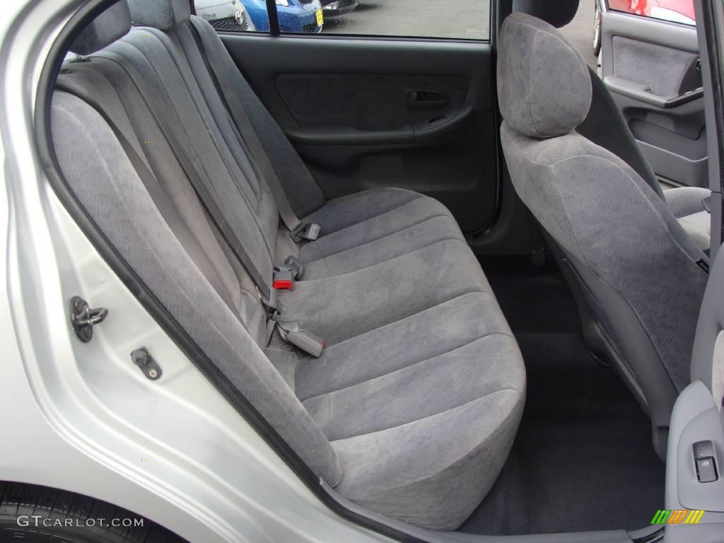 2006 Elantra GLS Sedan - Sterling Silver / Gray photo #16