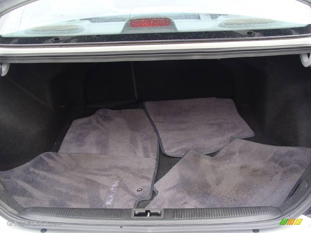 2006 Elantra GLS Sedan - Sterling Silver / Gray photo #25