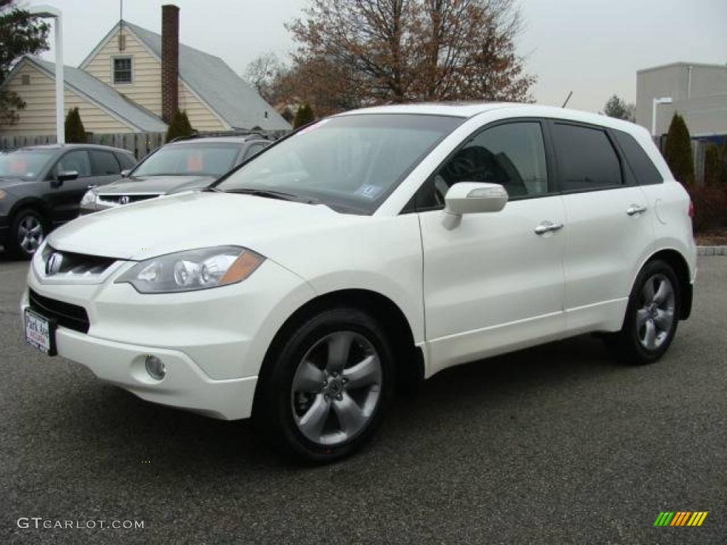 2008 RDX Technology - White Diamond Pearl / Taupe photo #3